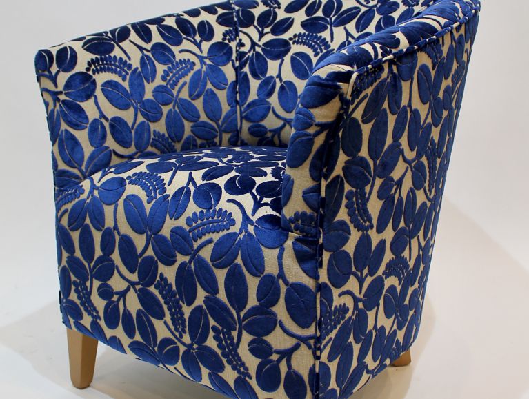 Couverture d'un fauteuil Art Déco - Tissu de l'éditeur Designers Guild