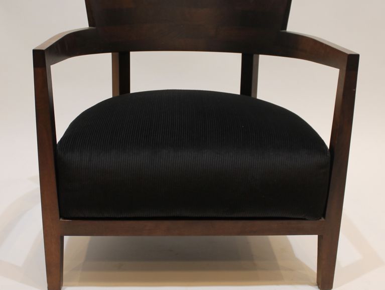 Couverture d'un fauteuil moderne - Tissu de l'éditeur Lelievre