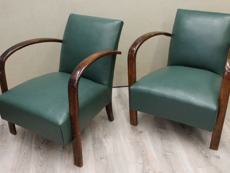 Réfection d'une paire de fauteuils moderne - Tissu éditeur Prestigious textiles collection Buffalo